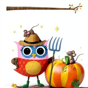 Owl Diaries: A Fun Thanksgiving Story for Kids-0