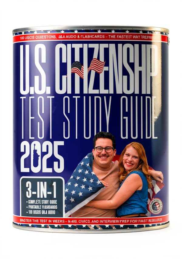 Citizenship Test Guide Kindle Edition 2025 by AuthorName 106 Pages-0