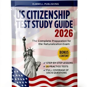 Citizenship Test Guide Kindle Edition by ExamPrep 2025 Study Book-0