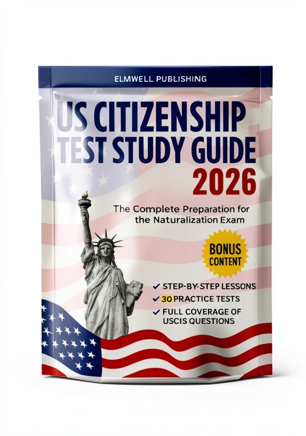 Citizenship Test Guide Kindle Edition by ExamPrep 2025 Study Book-0